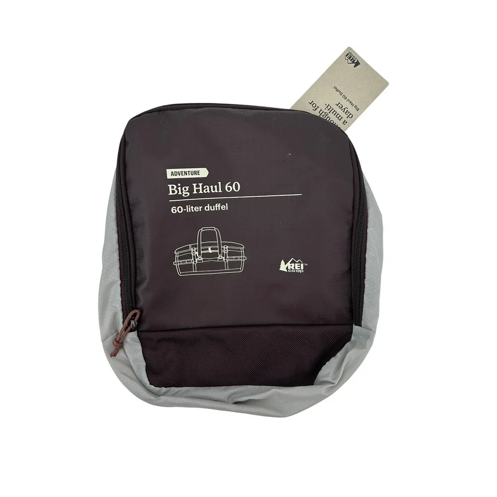 NWT REI Big Haul 60 Packing Cube Raisin Ripstop Organizer Accessory